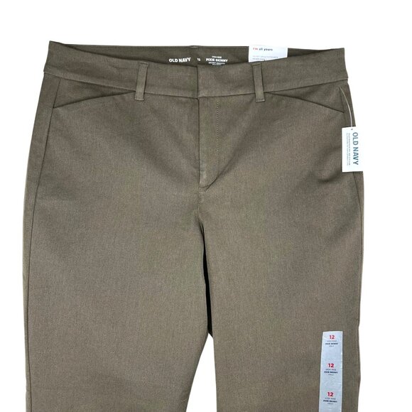 Old Navy Pixie Skinny High-Rise Pants Size 12 Secret Smooth Pockets Never-Fade - Picture 5 of 14
